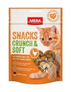 MERA Crunch & Soft Pui punguță recompense pisici 200g
