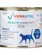 MERA Vital Renal Pasăre dietă veterinară conservă hrană umedă pisici sistem renal (pate) 200g