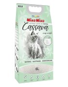 MIAU MIAU Cassava ceai verde așternut igienic pisici granule tapioca aglomerant ecologic biodegradabil 6l Cassava neparfumat așternut igienic pisici granule tapioca aglomerant ecologic biodegradabil 6l