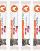 MIAU MIAU Creamy Snacks Pui recompense fără cereale pisici (piure) 60g