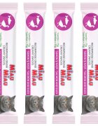 MIAU MIAU Creamy Snacks Somon și Rață recompense fără cereale pisici (piure) 60g