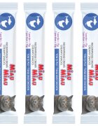MIAU MIAU Creamy Snacks Ton și Pui recompense fără cereale pisici (piure) 60g