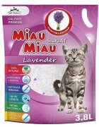 MIAU MIAU Lavanda așternut igienic pisici granule silicat neaglomerant neutralizare mirosuri 3.8l