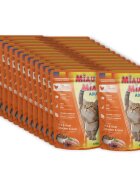 MIAU MIAU Pui și Ficat plic hrană umedă pisici (în sos) bax 100g x 24buc