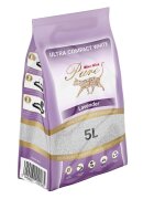MIAU MIAU Pure Pure Lavanda așternut igienic pisici granule bentonită aglomerant neutralizare mirosuri 5l