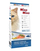 MIAU MIAU Somon hrană uscată pisici 10kg