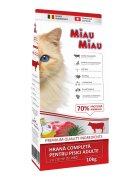 MIAU MIAU Vită hrană uscată pisici 10kg