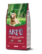 Monge Artu XS-XL Vită hrană uscată câini 20kg