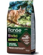 Monge BWild Bizon și Cartofi hrană uscată fără cereale pisici 1.5kg
