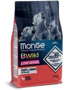 Monge BWild Puppy & Junior XS-XL Căprioară hrană uscată conținut redus cereale câini junior 2.5kg