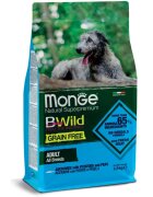 Monge BWild XS-XL Anșoa și Cartofi hrană uscată fără cereale câini 2.5kg
