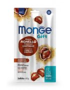 Monge Gift Sensitive Digestion XS-XL Miel și Castane punguță recompense funcționale fără cereale câini sistem digestiv 45g