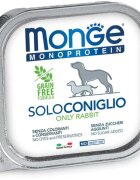 Monge Monoprotein XS-XL Iepure tăviță hrană umedă monoproteică fără cereale câini (pate) 150g