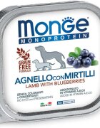 Monge Monoprotein XS-XL Miel și afine tăviță hrană umedă monoproteică fără cereale câini (pate) bax 150g x 24buc