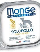 Monge Monoprotein XS-XL Pui tăviță hrană umedă monoproteică fără cereale câini (pate) bax 150g x 24buc