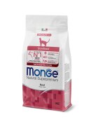 Monge Natural Superpremium Monoprotein Sterilised Vită hrană uscată pisici sterilizate 1.5kg