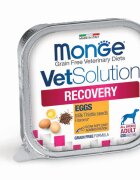 MONGE VETSOLUTION Recovery XS-XL Ficat și Porc dietă veterinară tăviță hrană umedă fără cereale câini convalescență (topping) 150g