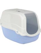 MP BERGAMO Romeo litieră acoperită pisici bleu 57x39x41 cm