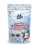Mr Bandit Crunchy Pockets Somon punguță recompense pisici 40g