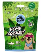 Mr Bandit Hemp Cookies XS-XL Pește punguță recompense fără cereale câini 75g