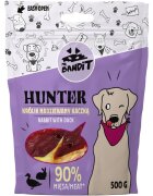Mr Bandit Hunter Fillets XS-XL Iepure și Rață punguță recompense fără cereale câini 500g