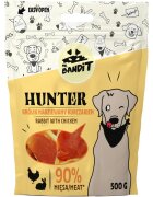 Mr Bandit Hunter XS-XL Iepure și Pui punguță recompense fără cereale câini 500g