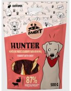 Mr Bandit Hunter XS-XL Iepure și Vită punguță recompense fără cereale câini 500g