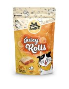 Mr Bandit Juicy Rolls Ou punguță recompense pisici 40g