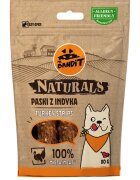 Mr Bandit Natural Stripes XS-XL Curcan punguță recompense monoproteică fără cereale câini 80g