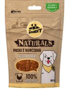 Mr Bandit Natural Stripes XS-XL Pui punguță recompense monoproteică fără cereale câini 80g