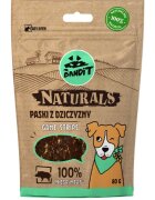 Mr Bandit Natural Stripes XS-XL Vânat punguță recompense monoproteică fără cereale câini 80g