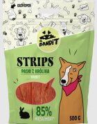 Mr Bandit Strips XS-XL Iepure punguță recompense fără cereale câini 500g