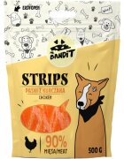 Mr Bandit Strips XS-XL Pui punguță recompense fără cereale câini 500g