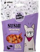 Mr Bandit Sushi XS-XL Rață și Pește punguță recompense câini 80g