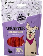 Mr Bandit Wrapper XS-M Rață punguță recompense câini 500g