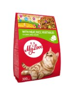 MY LOVE Carne și Orez hrană uscată pisici 300g