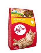 MY LOVE Pui hrană uscată pisici 300g
