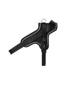 MyFamily Memopet ham câini Memopet ham cu NFC câini textil L 60-80cm negru