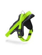 MyFamily Memopet ham câini Memopet ham cu NFC câini textil M-L 55-70cm verde