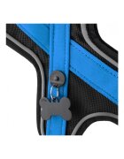 MyFamily Memopet ham câini Memopet ham cu NFC câini textil XS 30-35cm albastru