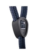 MyFamily Memopet lesă cu NFC câini textil 40kg 0.8cm x 180cm albastru închis