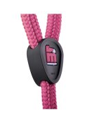 MyFamily Memopet lesă cu NFC câini textil 40kg 0.8cm x 180cm roz