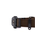 MyFamily Memopet zgardă ajustabilă cu NFC câini textil 26-37cm maro