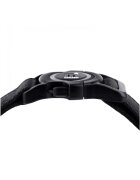 MyFamily Memopet zgardă ajustabilă cu NFC câini textil 26-37cm negru