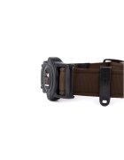 MyFamily Memopet zgardă ajustabilă cu NFC câini textil 35-53cm maro