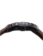 MyFamily Memopet zgardă ajustabilă cu NFC câini textil 44-68cm maro