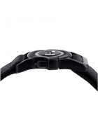 MyFamily Memopet zgardă ajustabilă cu NFC câini textil 44-68cm negru