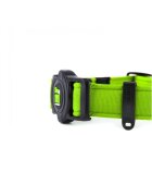 MyFamily Memopet zgardă ajustabilă cu NFC câini textil 44-68cm verde