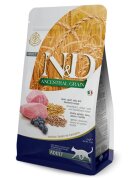 N&D Ancestral Grain Miel și afine hrană uscată conținut redus cereale pisici 10kg