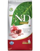N&D Prime Kitten Pui și Rodie hrană uscată fără cereale pisici junior 10kg